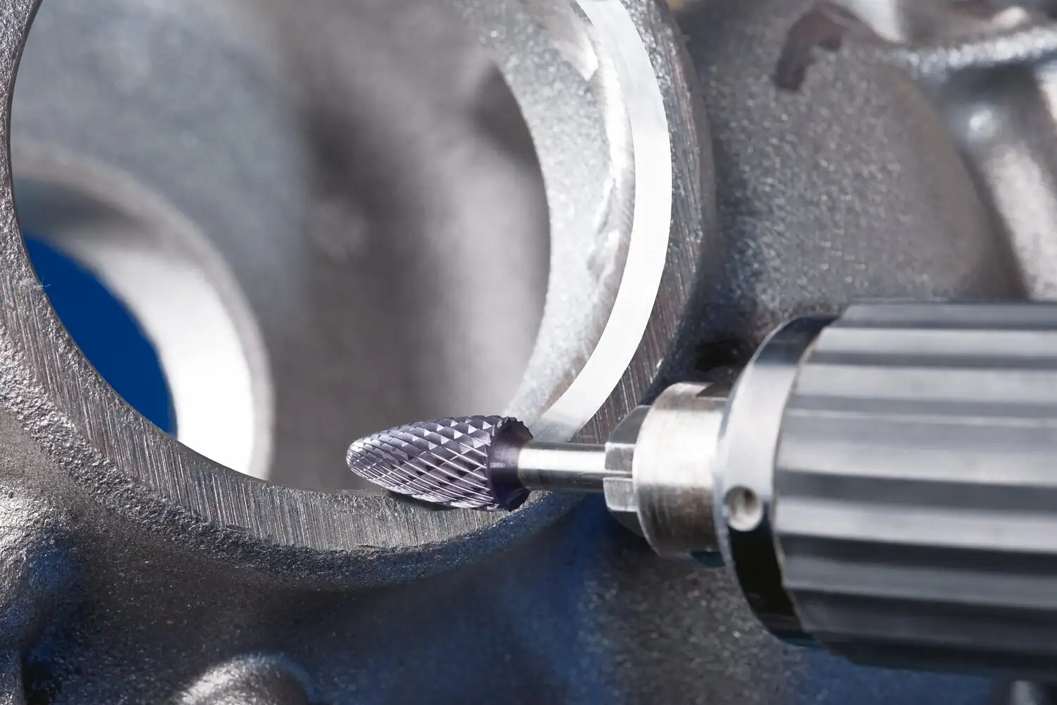 Freză biax din carbură metalică, formă de ogivă sferică (RBF) RBF 1225/6 Z3 PLUS HC-FEP 3