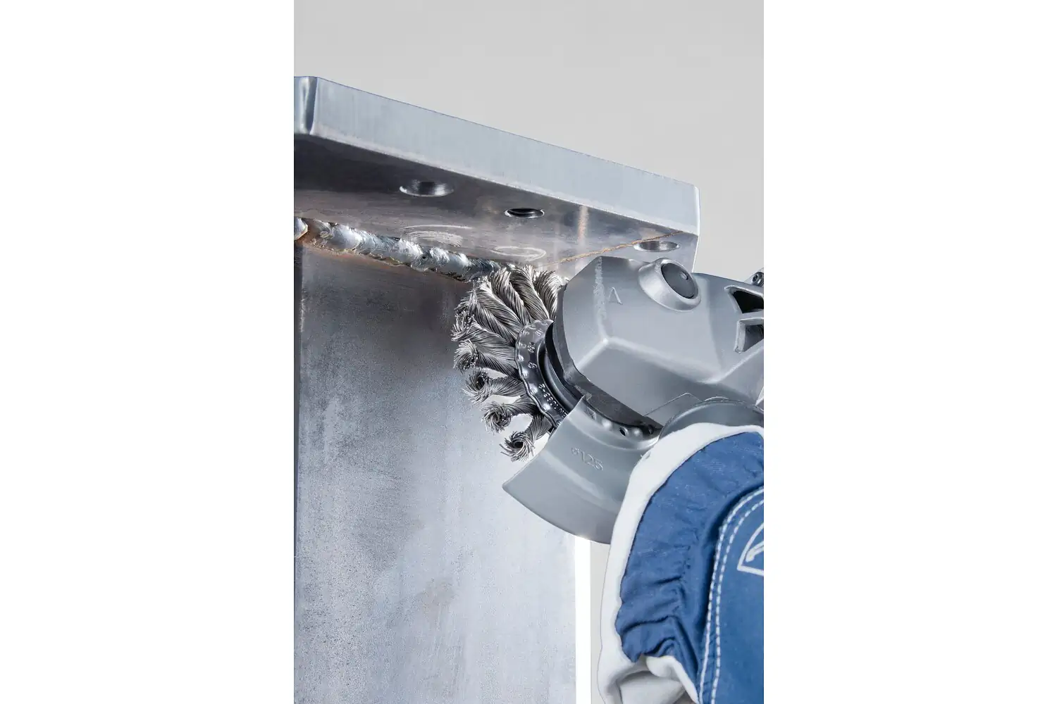 Perie circulară împletită (heavy-duty) din sârmă de oțel POS RBG 10012/M14 ST 0,50 3