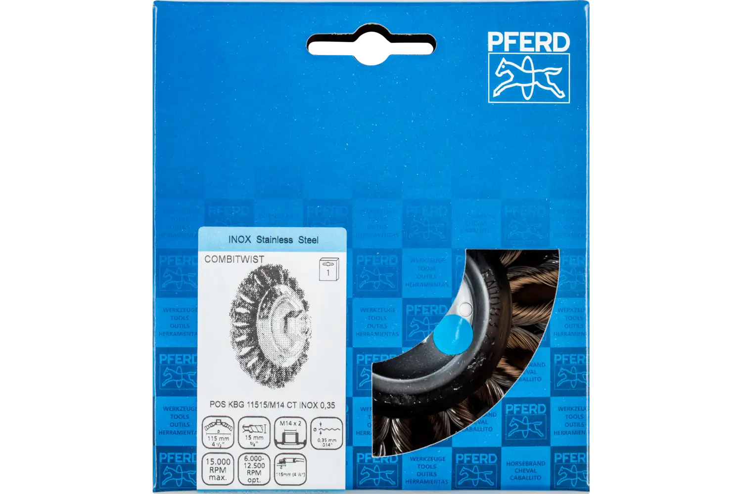 POS KBG 11515/M14 CT INOX 0,35 2
