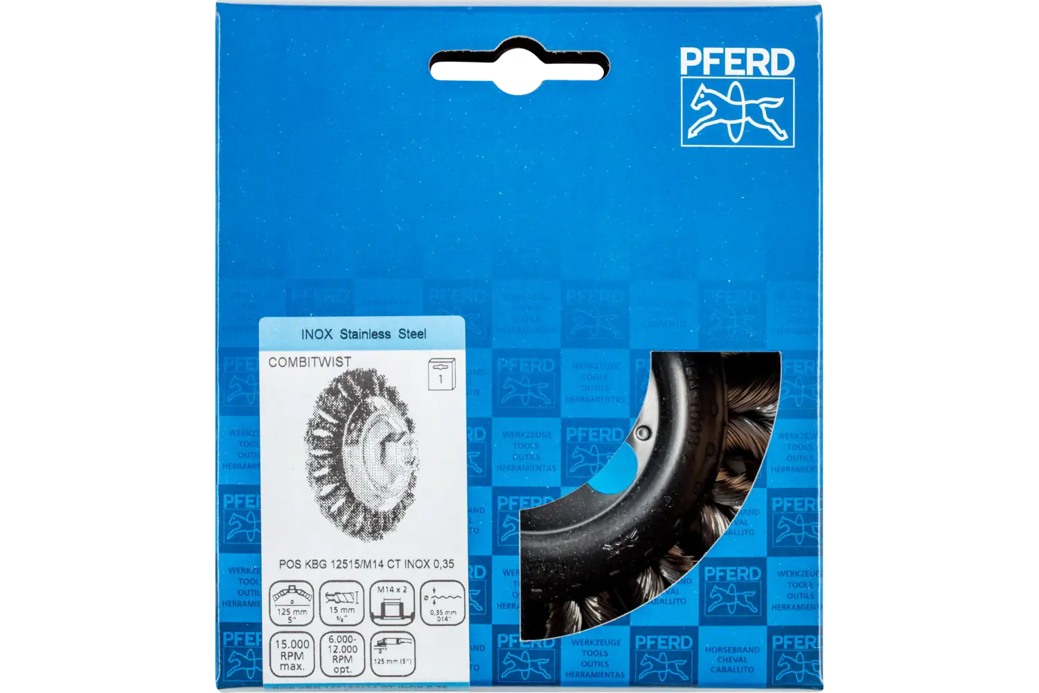 POS KBG 12515/M14 CT INOX 0,35 2