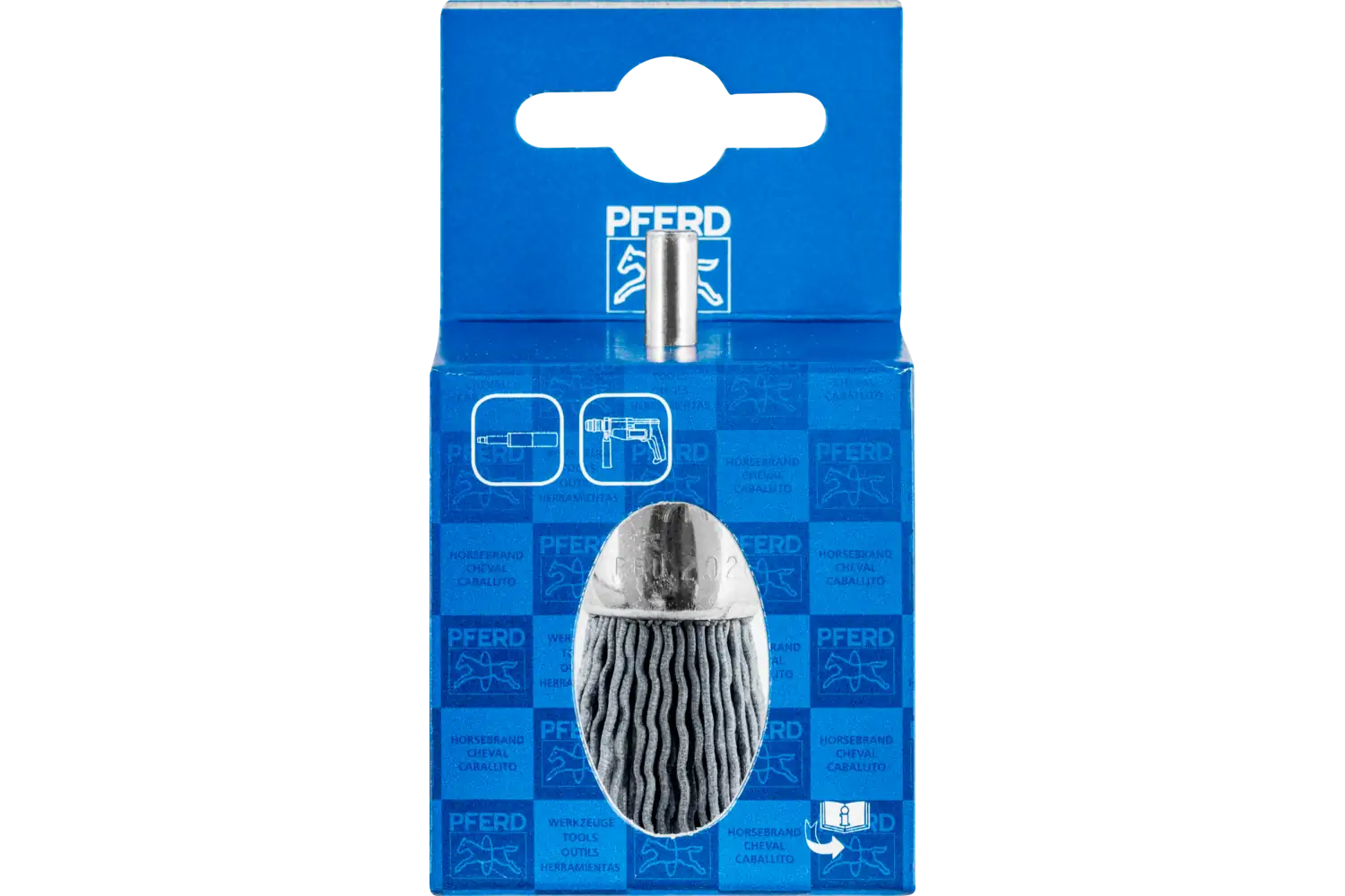 Perie tip pensulă din sârmă de oțel POS PBU 2022/6 SiC 180 0,90 2