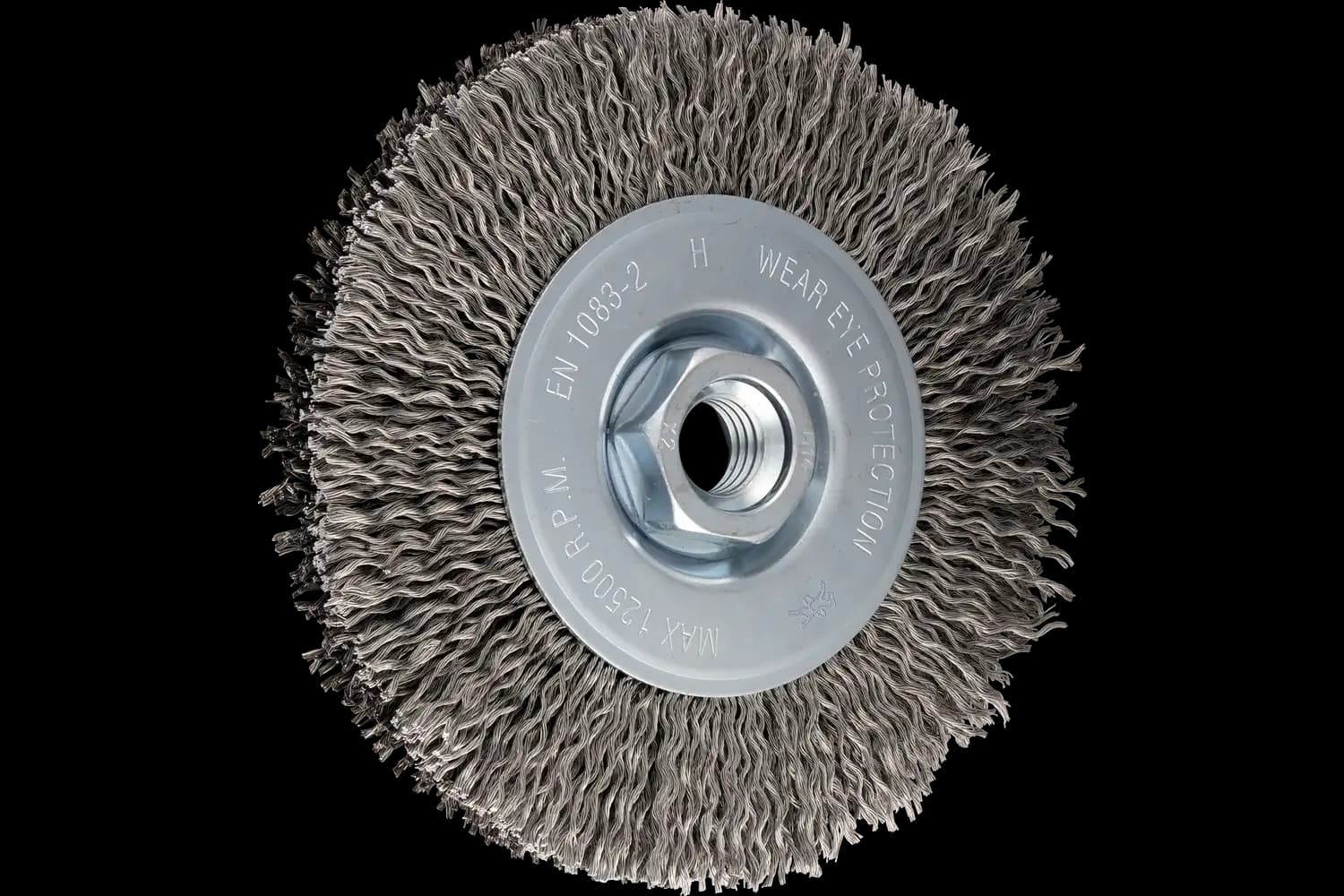 Perie circulară din sârmă de oțel POS RBU 11515/M14 LIT INOX 0,25