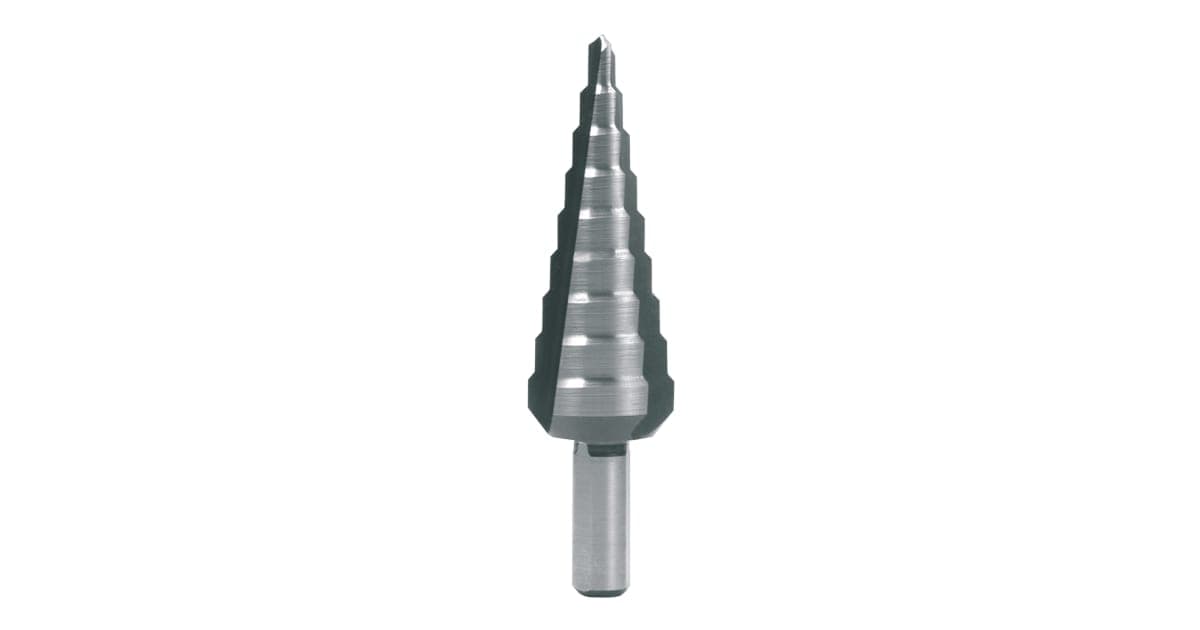 Burghiu treptat, HSS, cu 3 muchii de taiere, canelura dreapta 101350-9