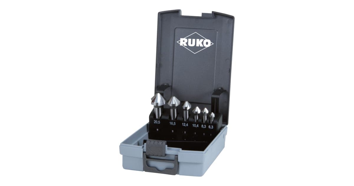 Set zencuitoare 90° HSS-Co 5 - 6 piese 102152ERO