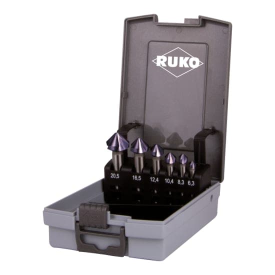Set zencuitoare 90° HSS-TiAlN - 6 piese 102152FRO 3