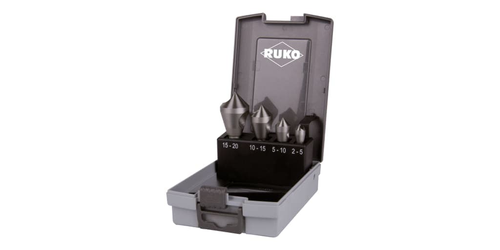 Set zencuitoare cu gaură transversală 90° HSS-Co 5 - 4 piese 102312ERO 2