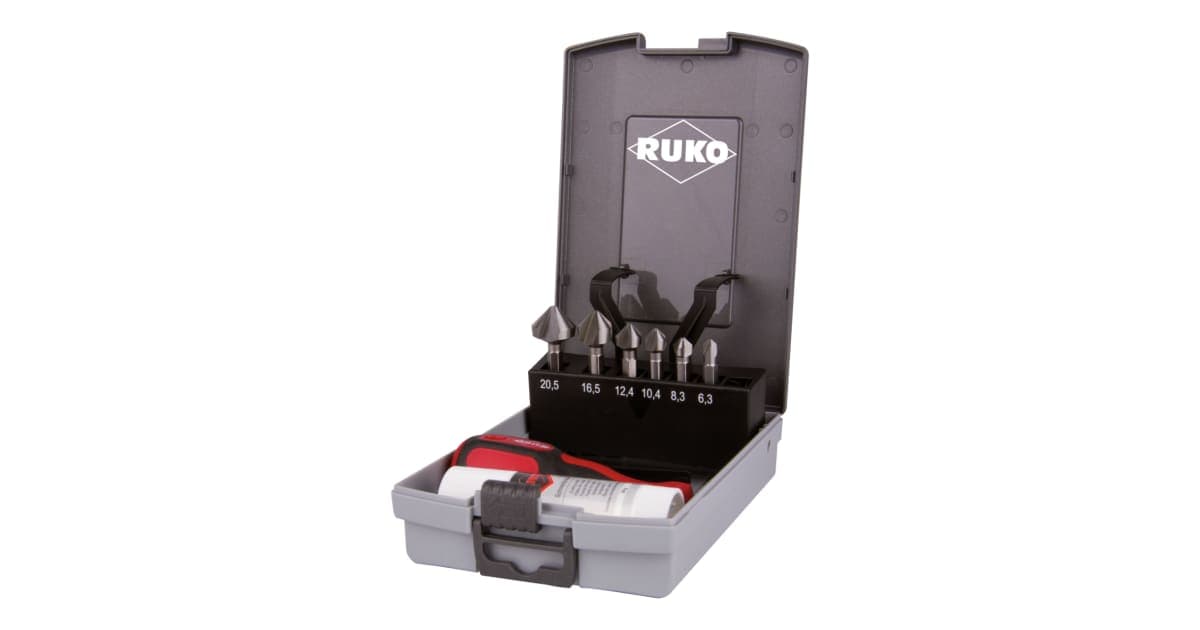 Set biți zencuitori 90° HSS (varianta lungă) - 8 piese 102319RO