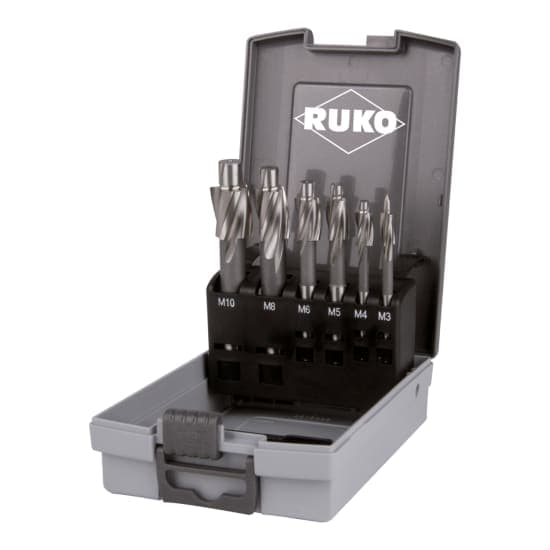 Set lamatoare HSS pentru găuri de filet - 6 piese 102450RO 3