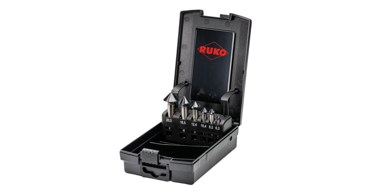 Set zencuitoare ULTIMATECUT 4S HSS-Co 5 RUnaTEC 90° - 6 piese 102890EPRO
