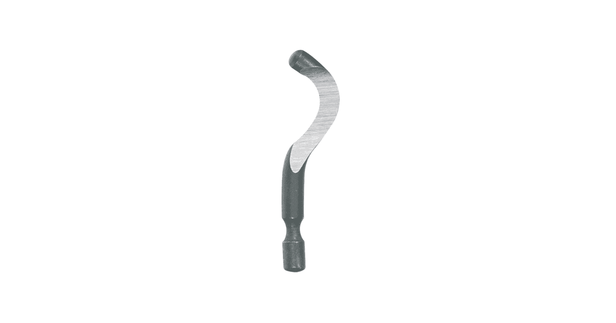 Set debavurator manual A3 cu lame HSS - 4 piese 107051