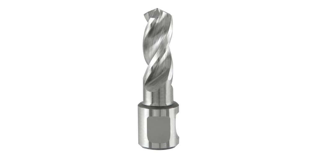 Carotă pentru șine de tren (Solid 3S) cu prindere Weldon (3/4"), șlefuit CBN și 3 muchii de tăiere, 30,0 mm 1081210 2