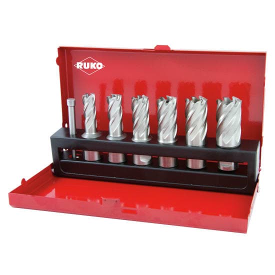 Set carote HSS cu prindere Weldon - 7 piese 108820 3
