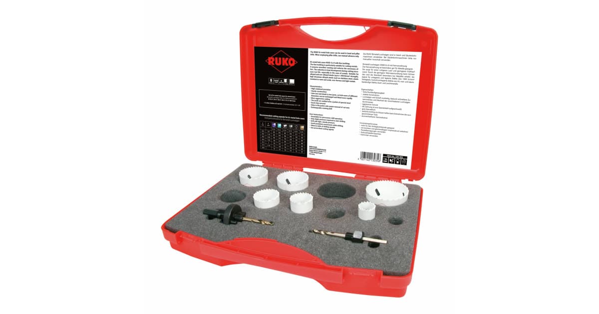 Set carote bimetal HSS-Co 8 126302