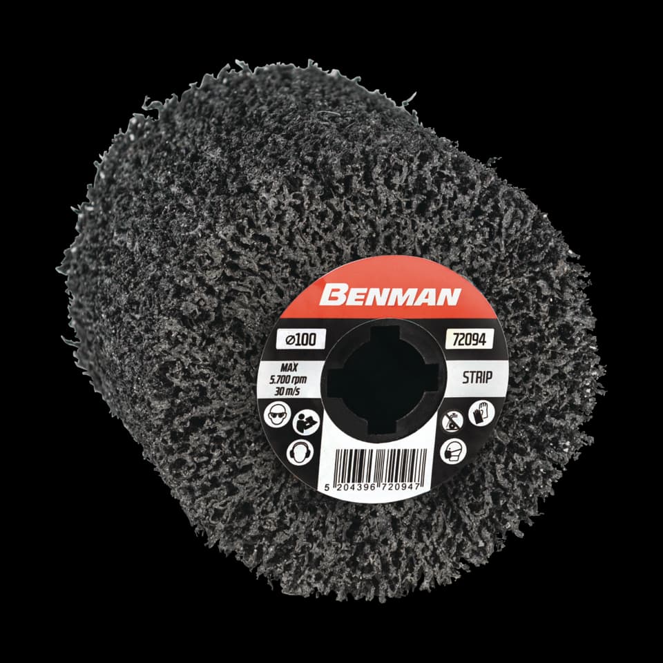 DISC CU LAMELE CU CANAL DE PANĂ FÂȘIE EXACTĂ, 100x100x19 mm BENMAN