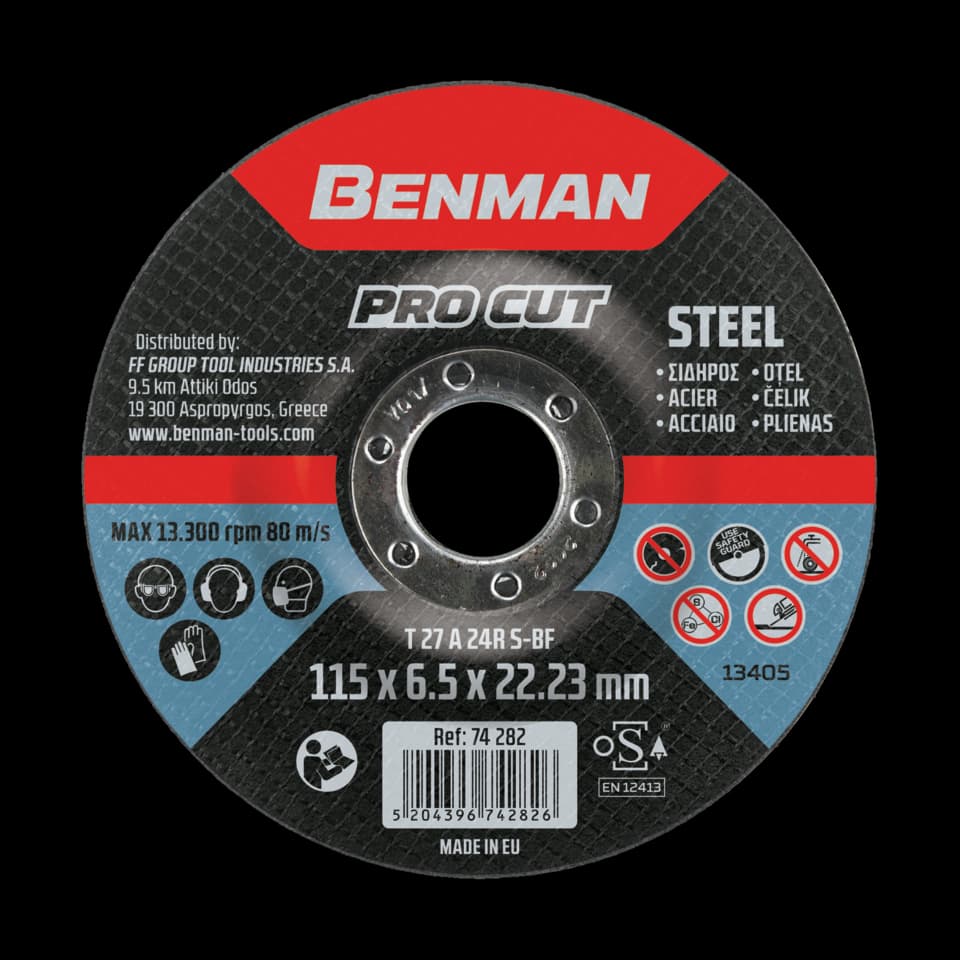 DISC SLEFUIRE 230x6.5mm, PRO CUT BENMAN