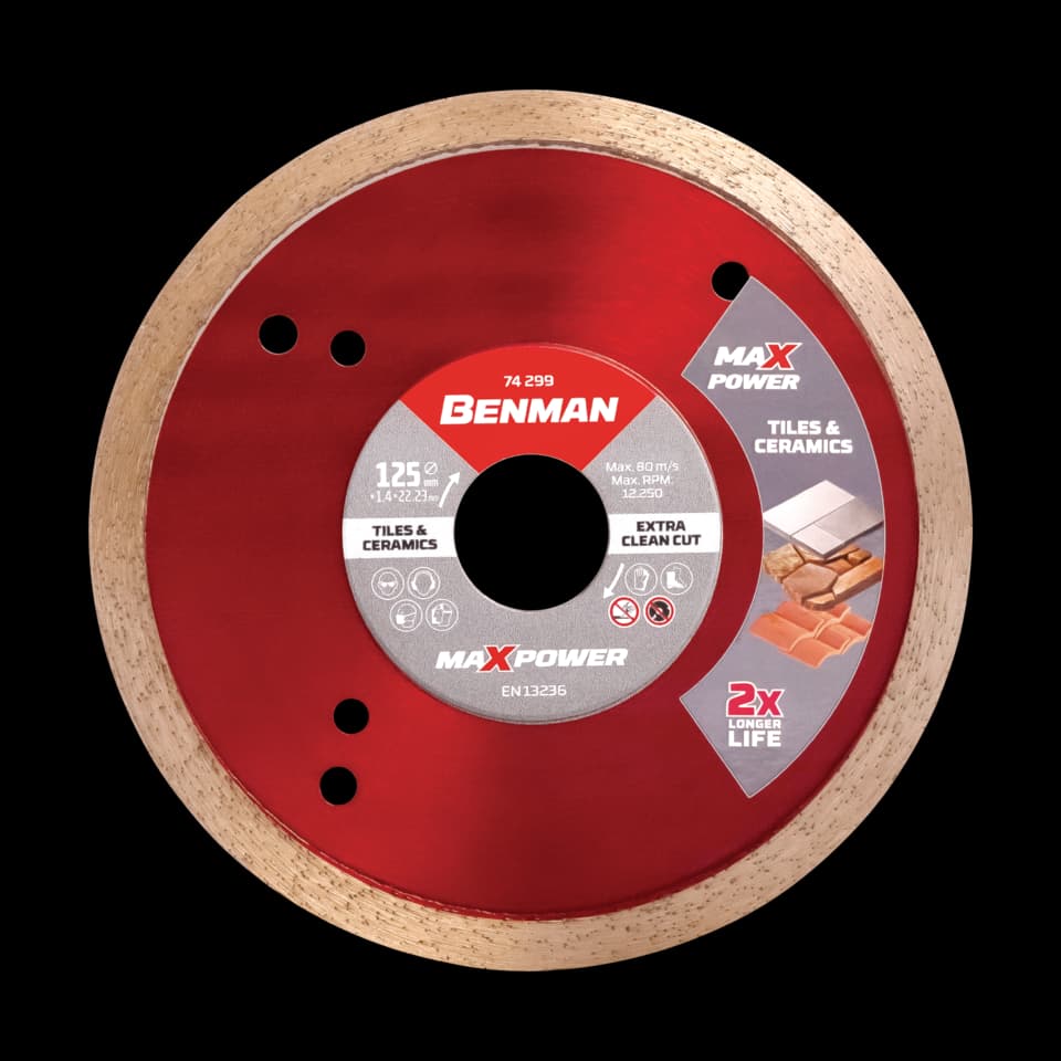 DISC TAIERE DIAMANTAT PENTRU , Benman, 115 X 1.4 X 7w