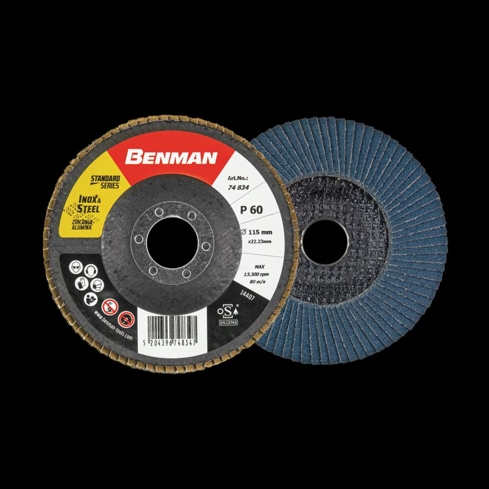 DISCURI ABRAZIVE DEPRESATE 115, Benman, 115X100