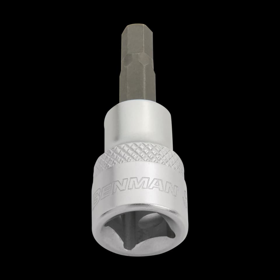 CHEIE TUBULARA HEXAGONALA CU BIT 1/2", 3/16"xL62mm, BENMAN