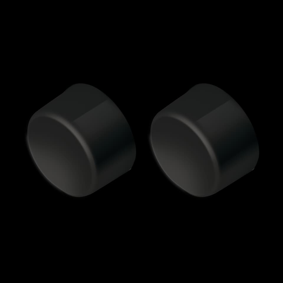 CAPETE (2 BUC.) RUBBER HEAD FOR SOFT FACE MALLET 40mm BENMAN