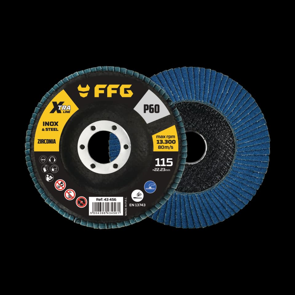 DISC ABRAZIV FLAP FF GROUP, 115 x 080 .