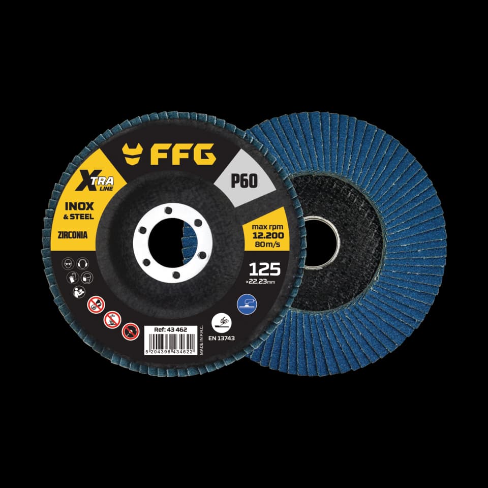DISCURI ABRAZIVE DEPRESATE FF GROUP, 125 x 120