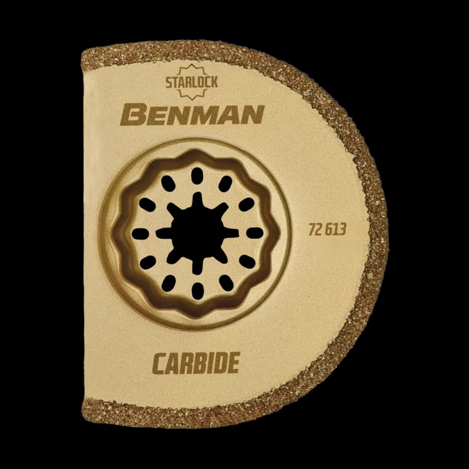 DISC STARLOCK PROFILAT CU INSERŢIE CARBURI METALICE, SEGMENTATĂ, PENTRU CHIT, Ø75x2,2mm, ΒΕΝΜΑΝ