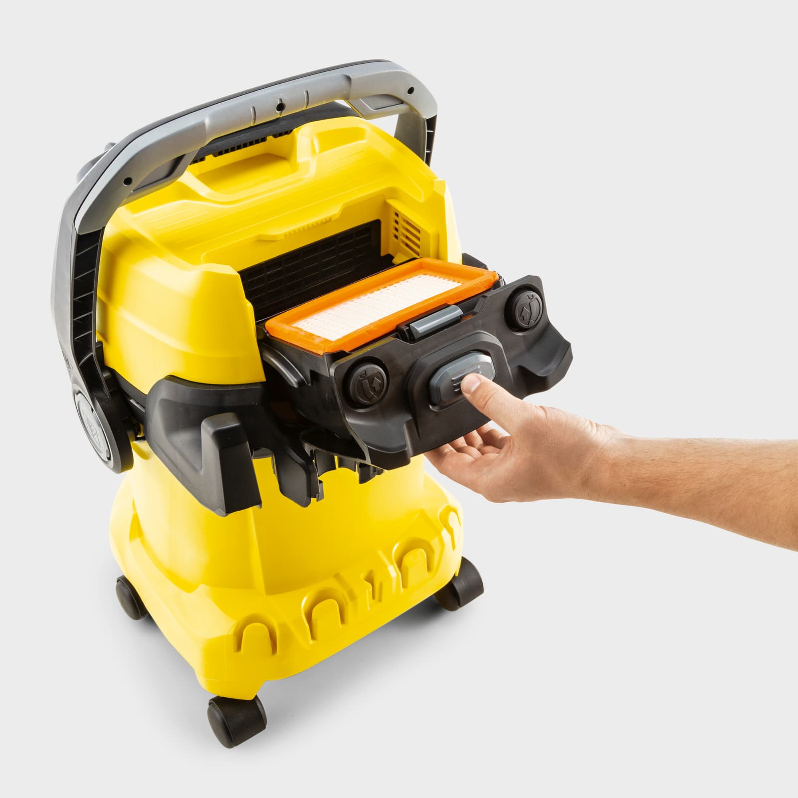 Flat-pleated filter WD 4