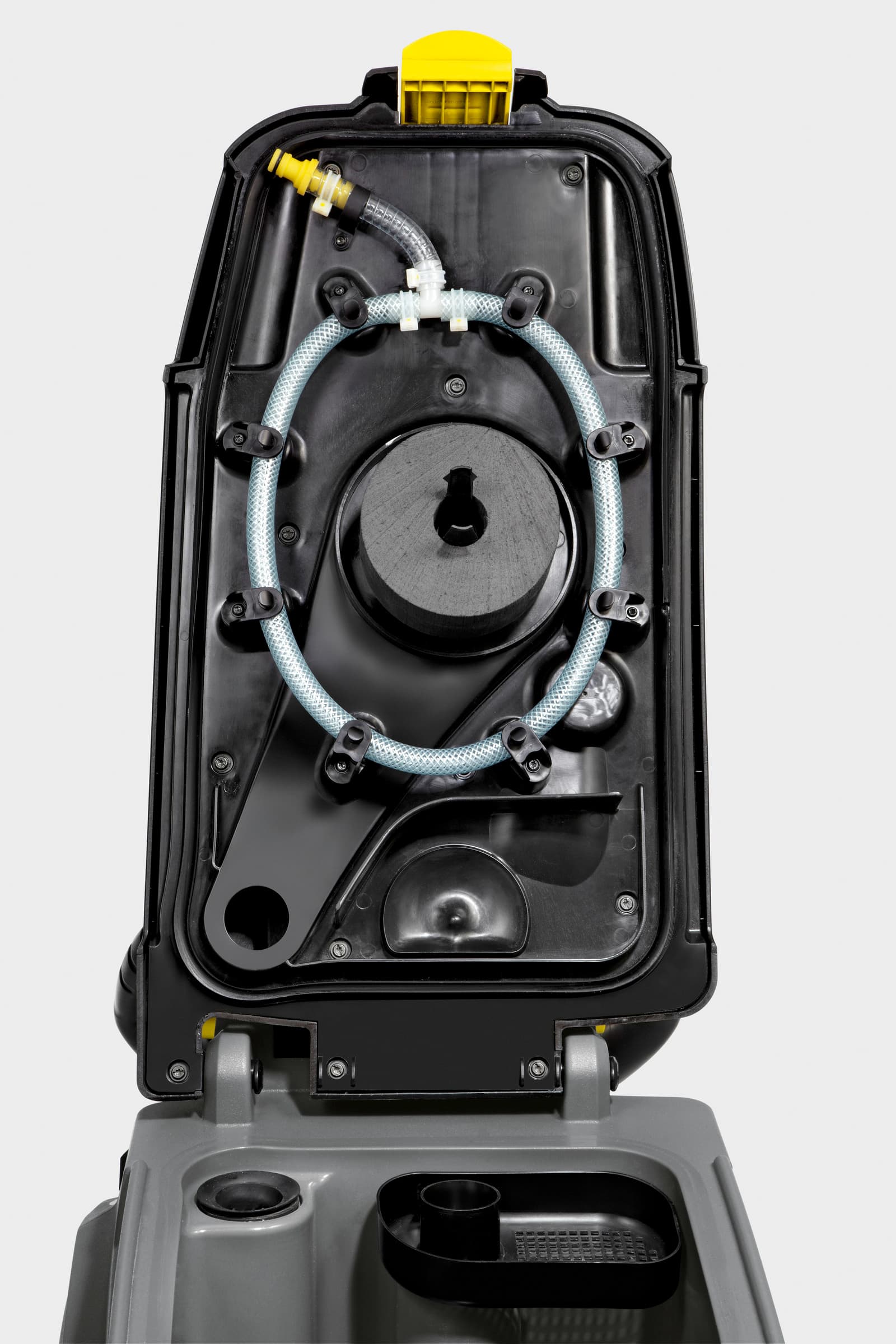 Cover tank flushing system complete 2