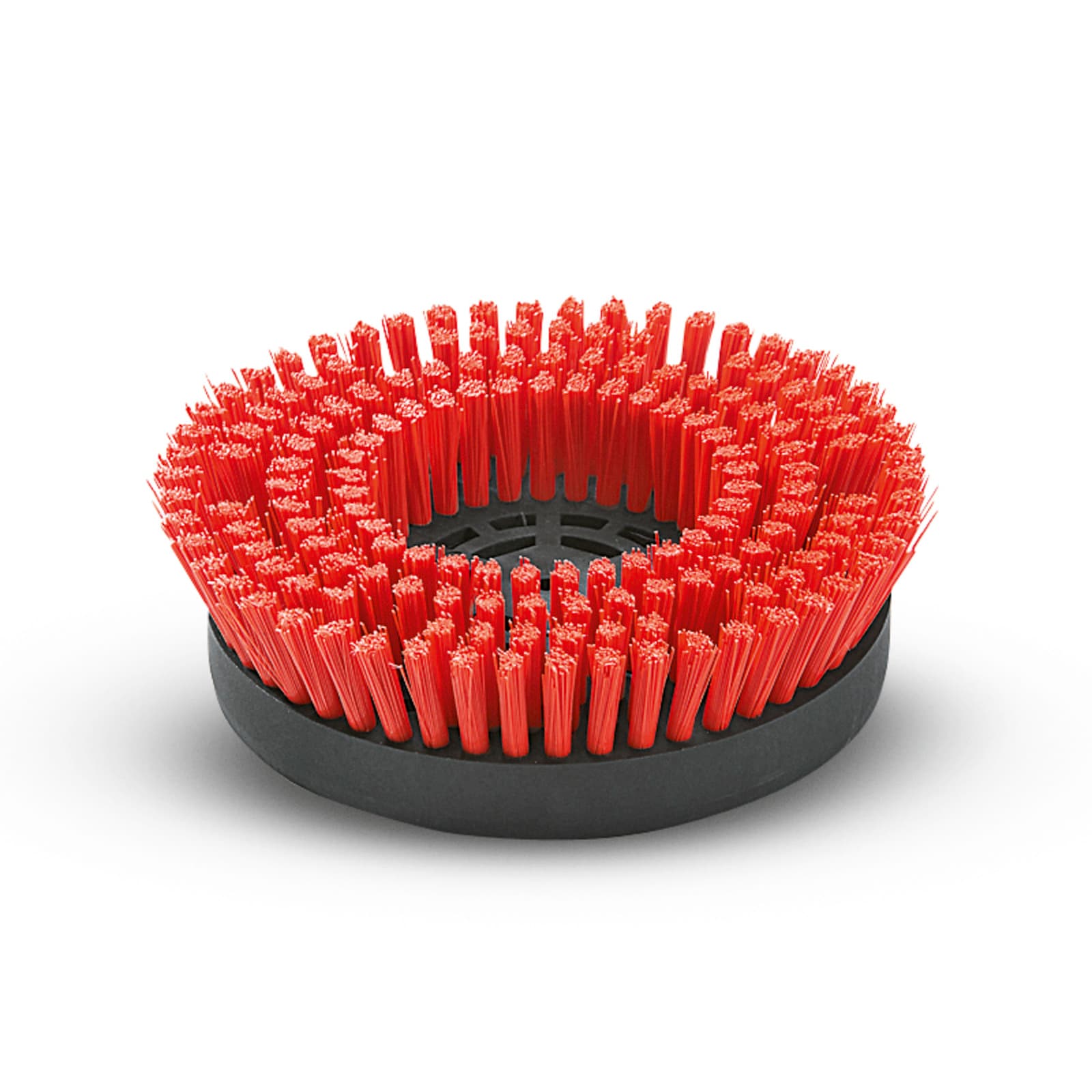 Disc brush complete red