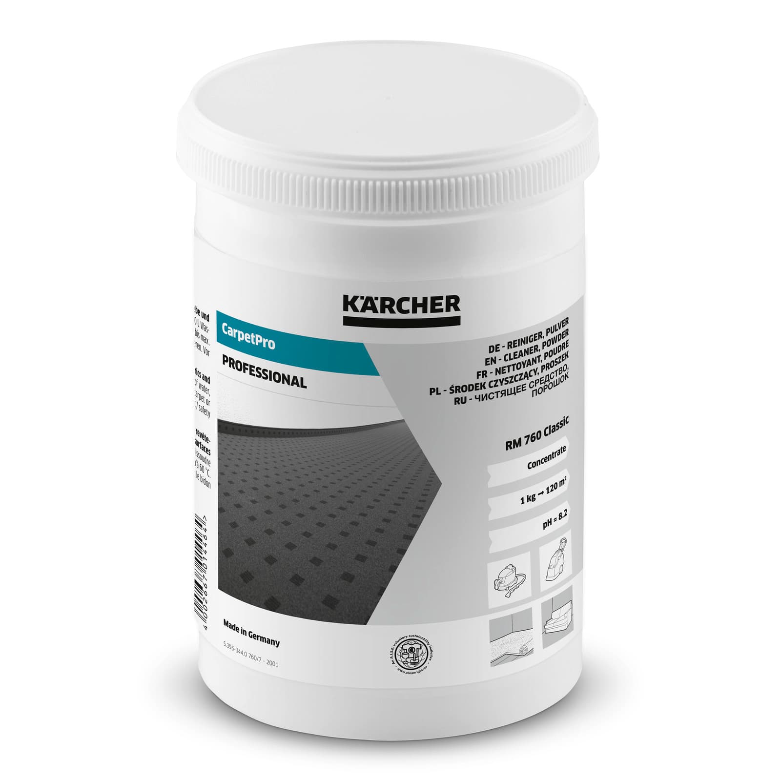 RM 760 Classic 800g cleaner, powder