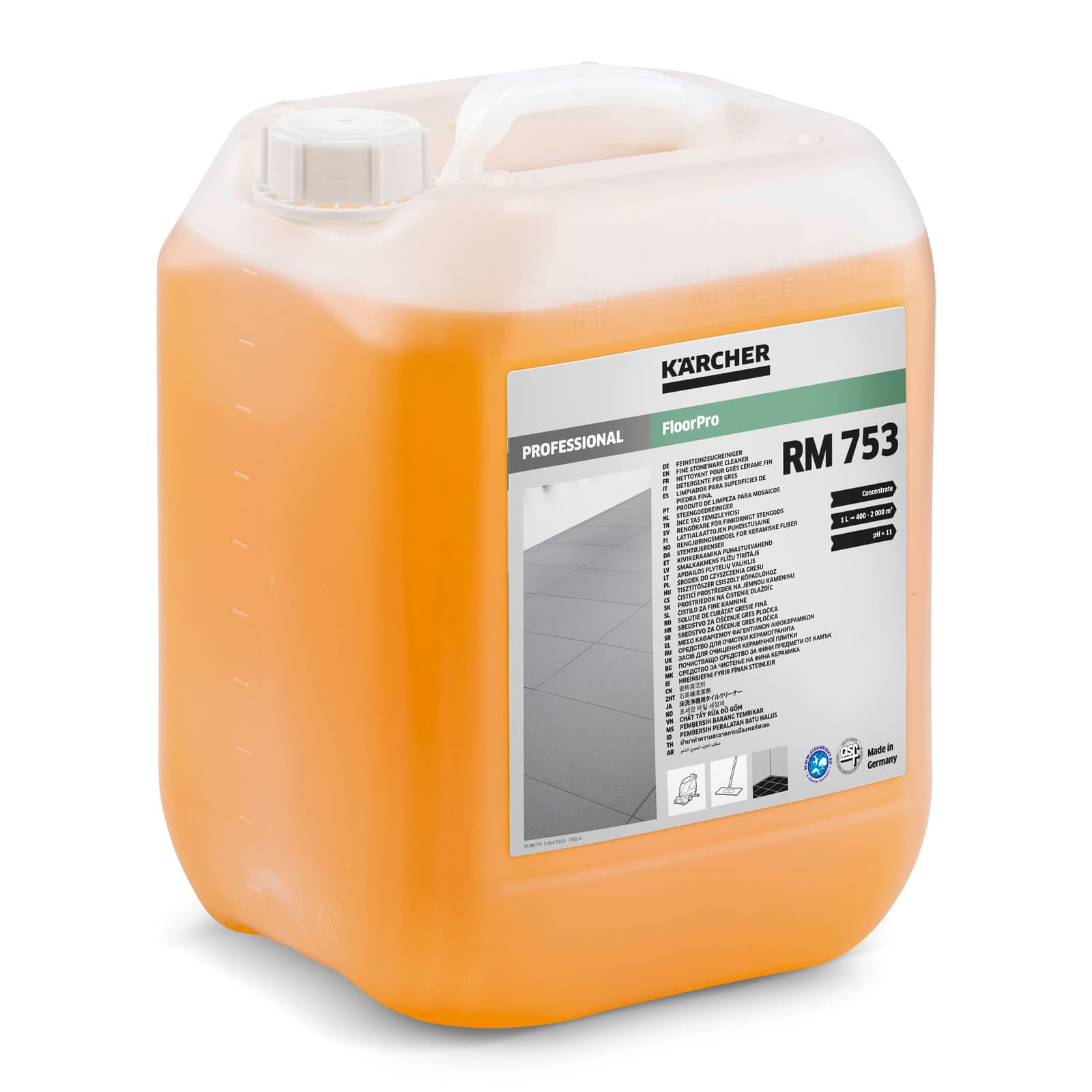 RM 753** 10l Fine stoneware cleaner