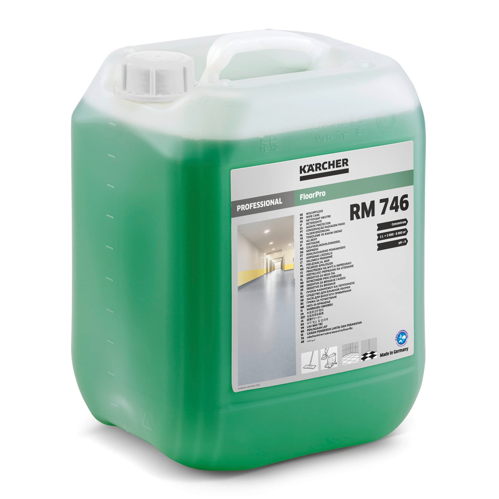 RM 746** 10l wipe care