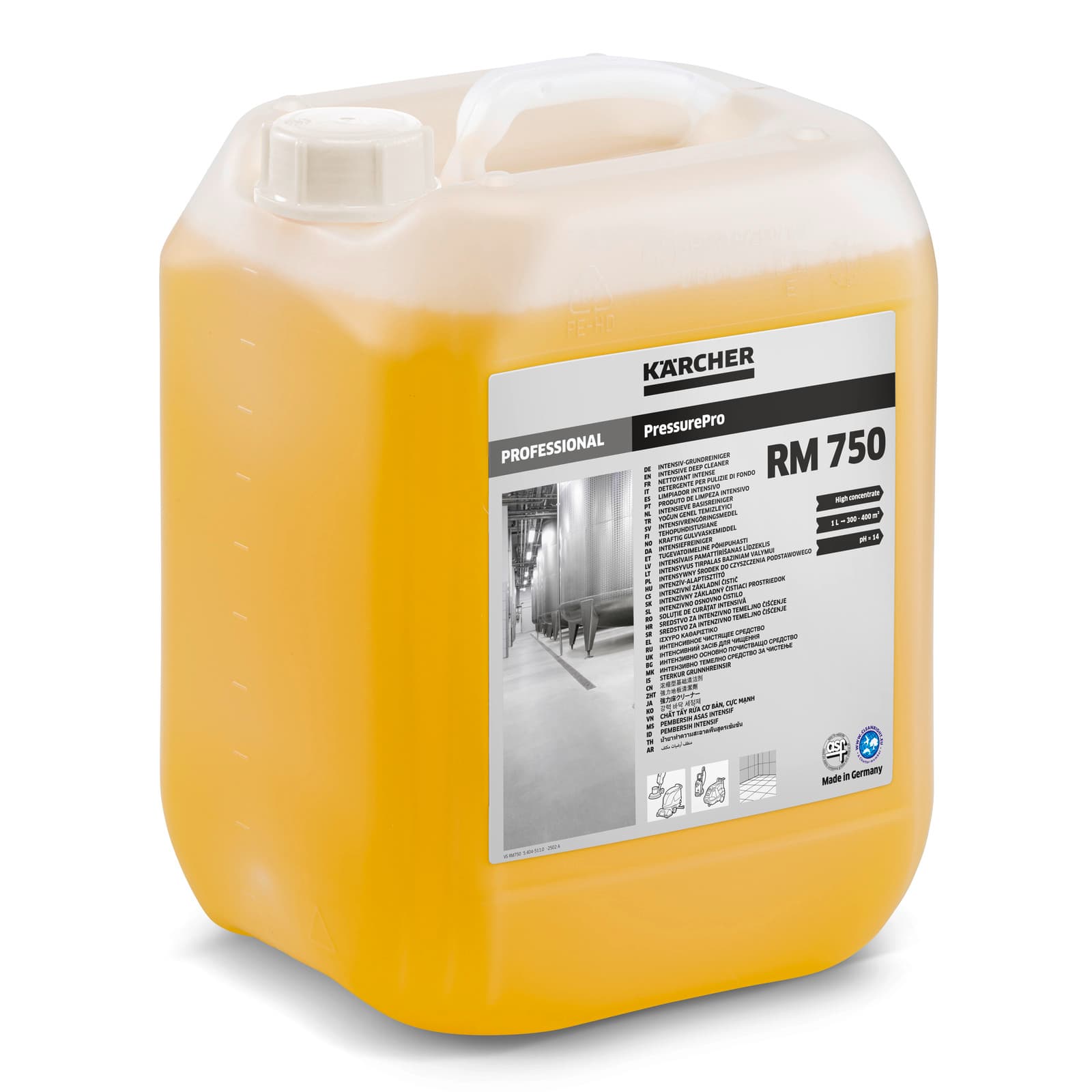 RM 750** 10l intensive deep cleaner