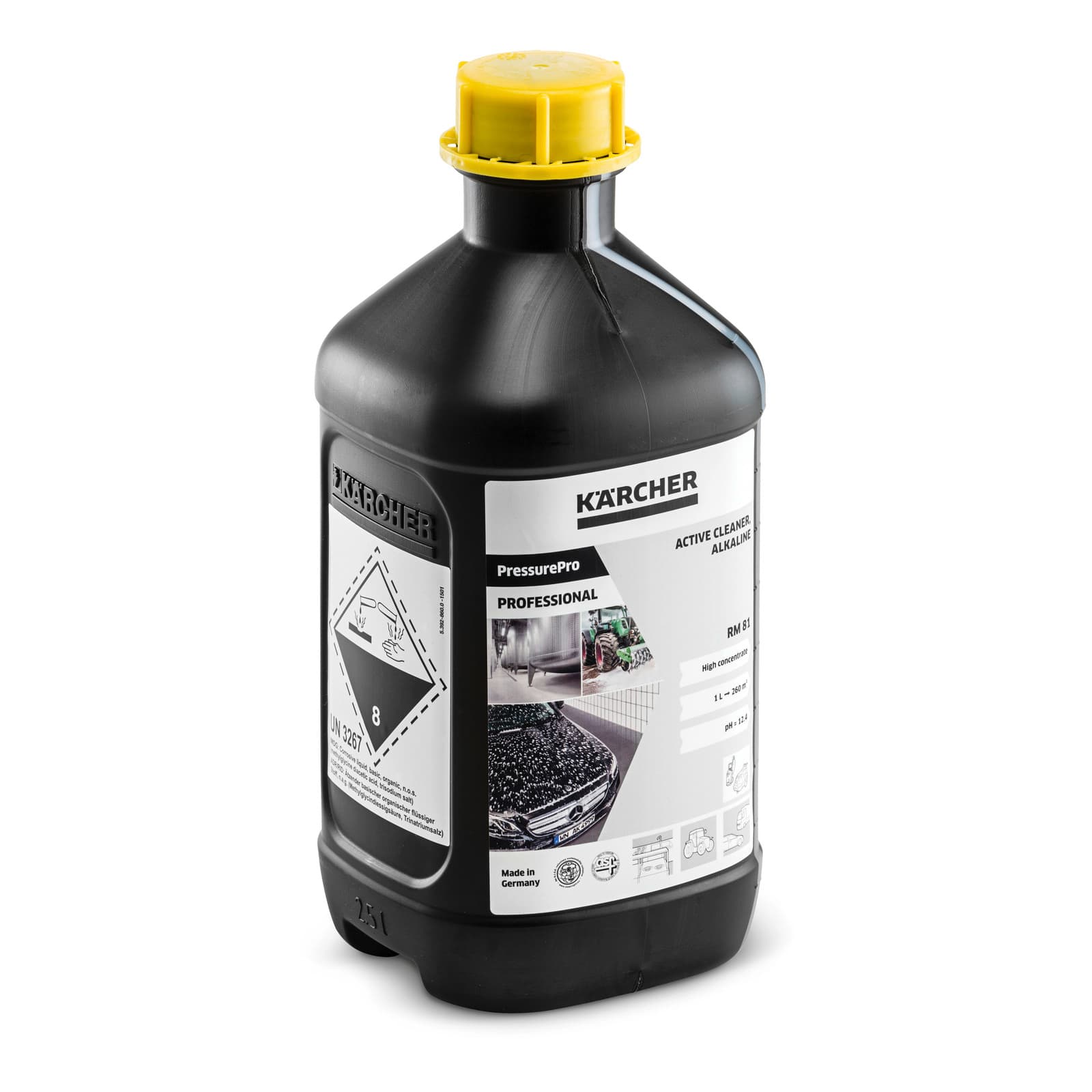 RM 81** 2,5l active cleaner alkalisch