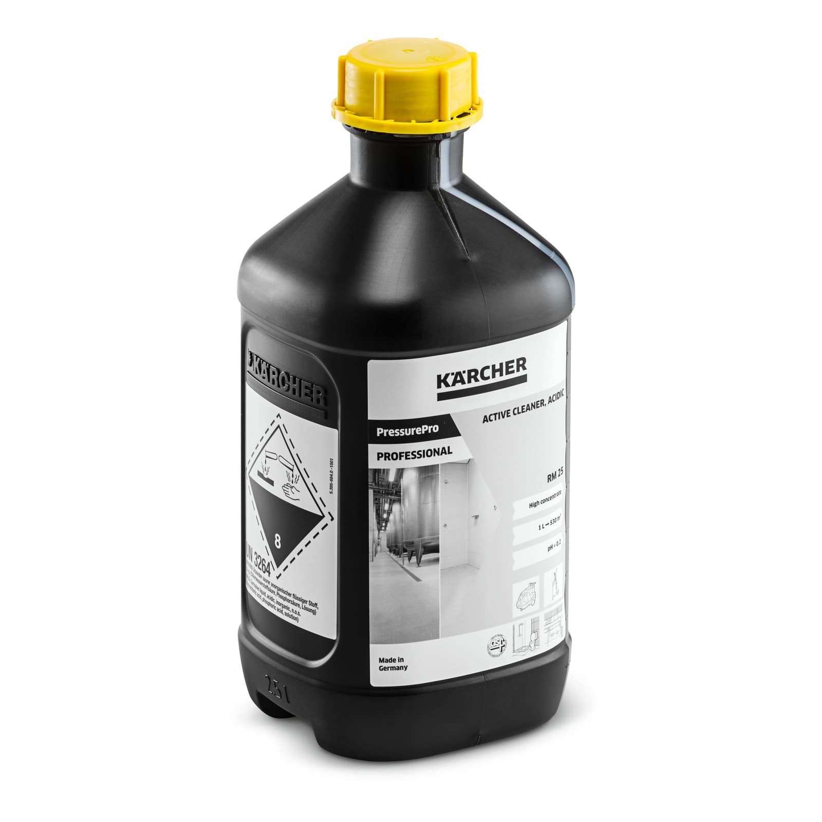 RM 25** 2,5l active cleaner, acidic
