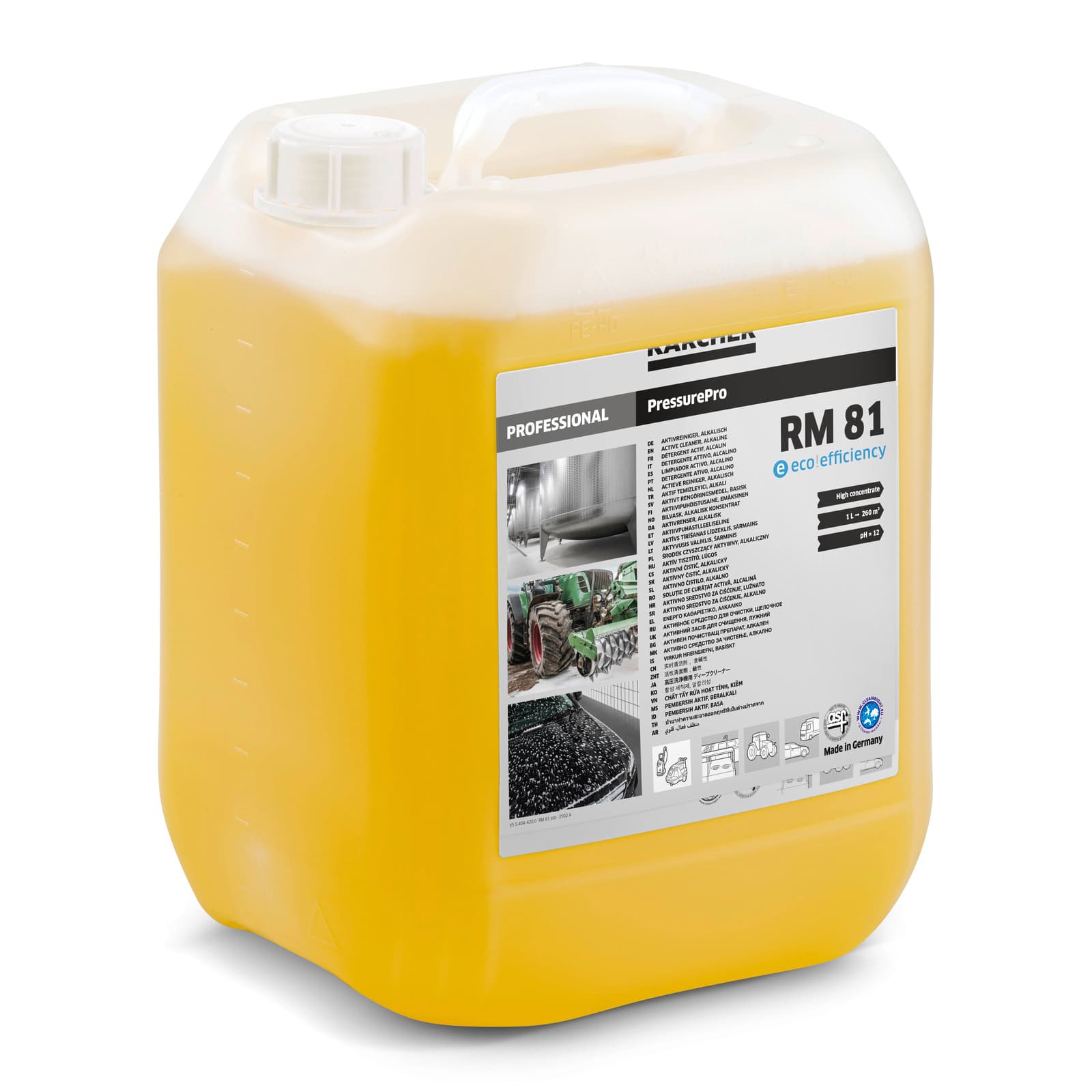 RM 81 Eco ** 10l Active Cleaner, alkalin