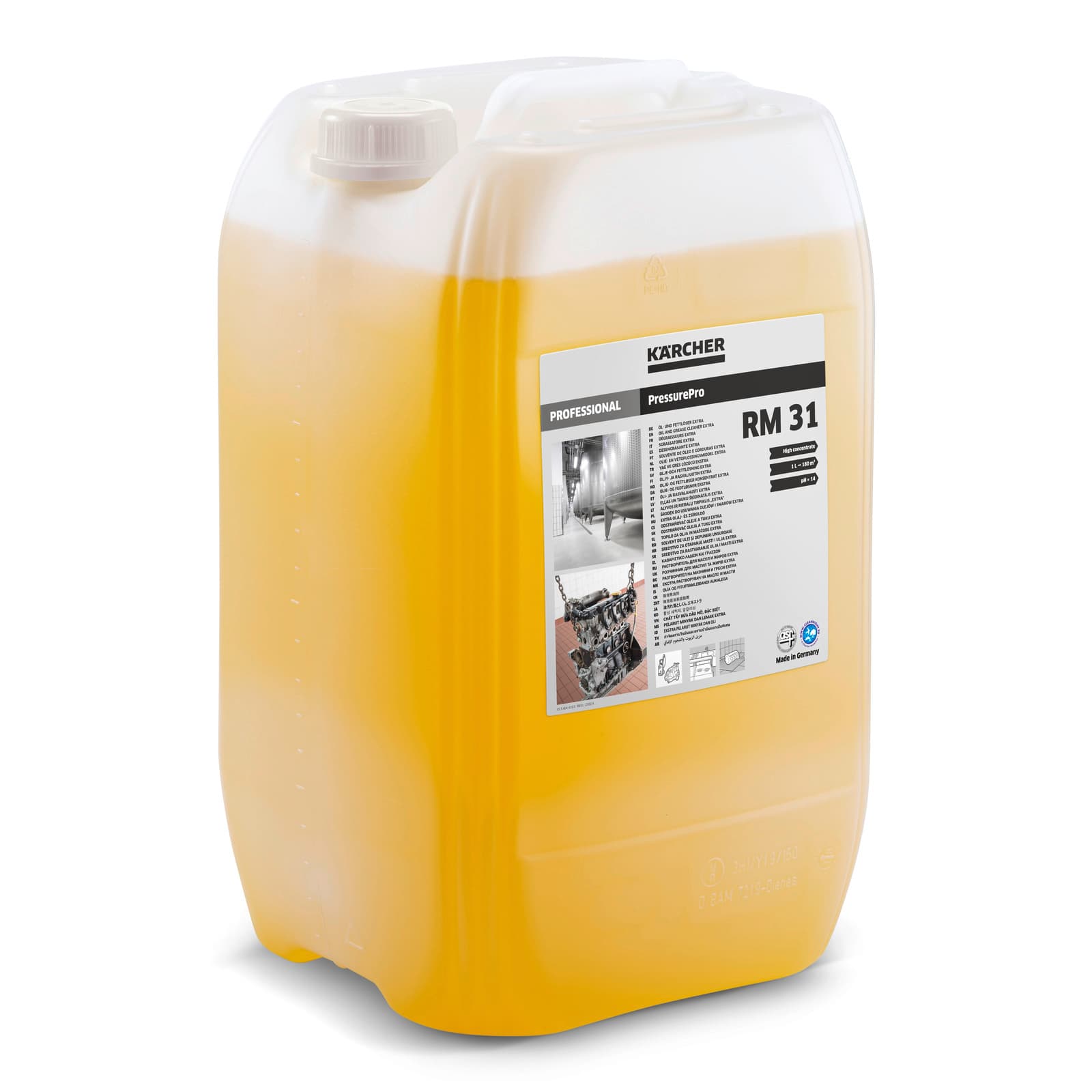 RM 31 Eco** 20l oil and grease cleaner E