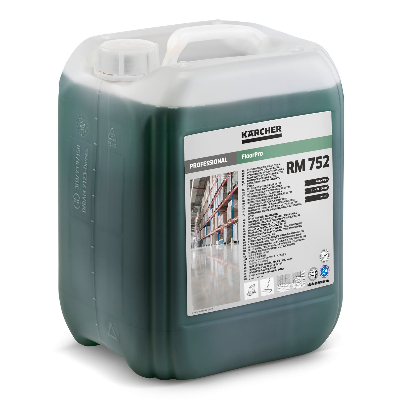 RM 752** 10l intensive basic cleaner Ext