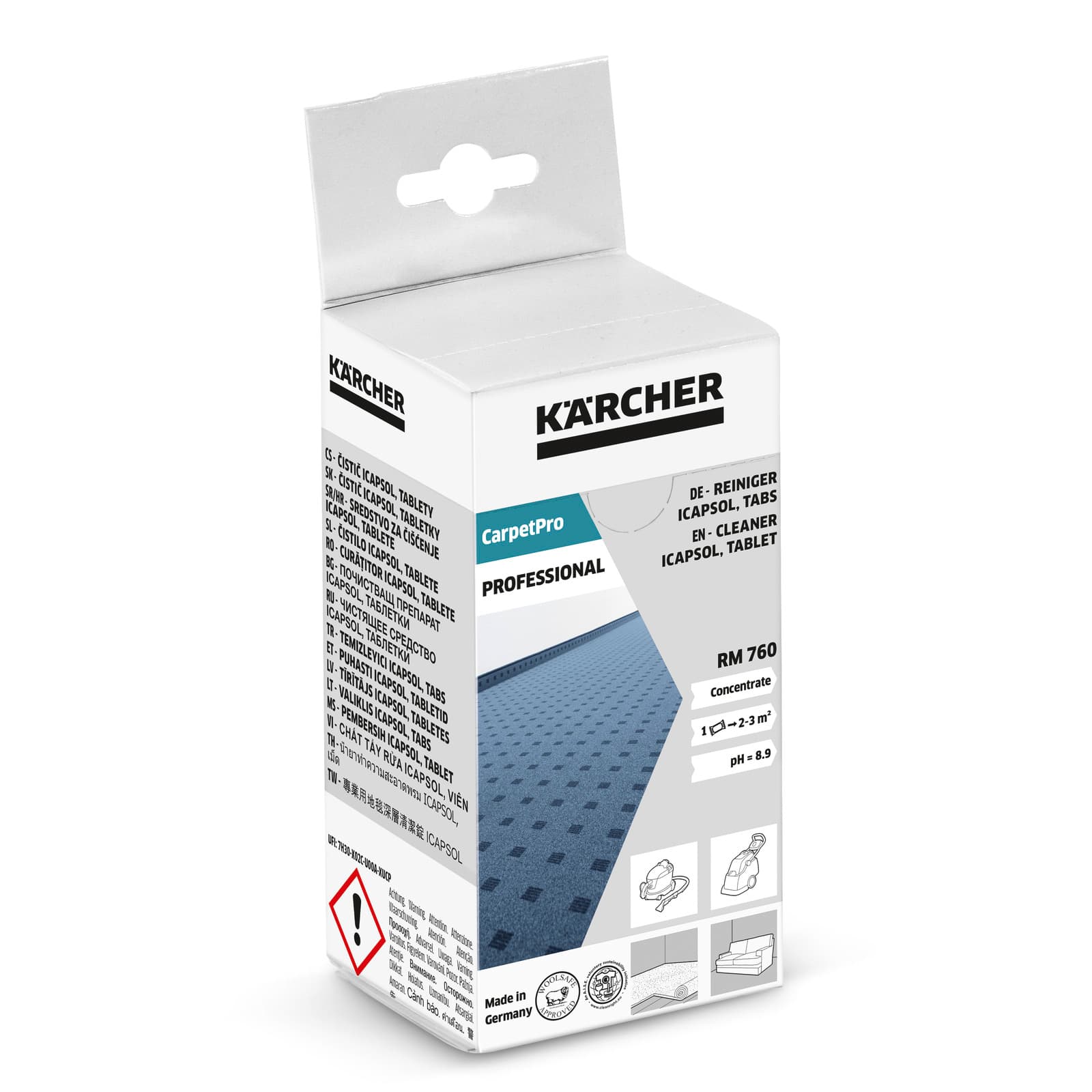 RM 760 16 Tabs Reiniger iCapsol, Tabs