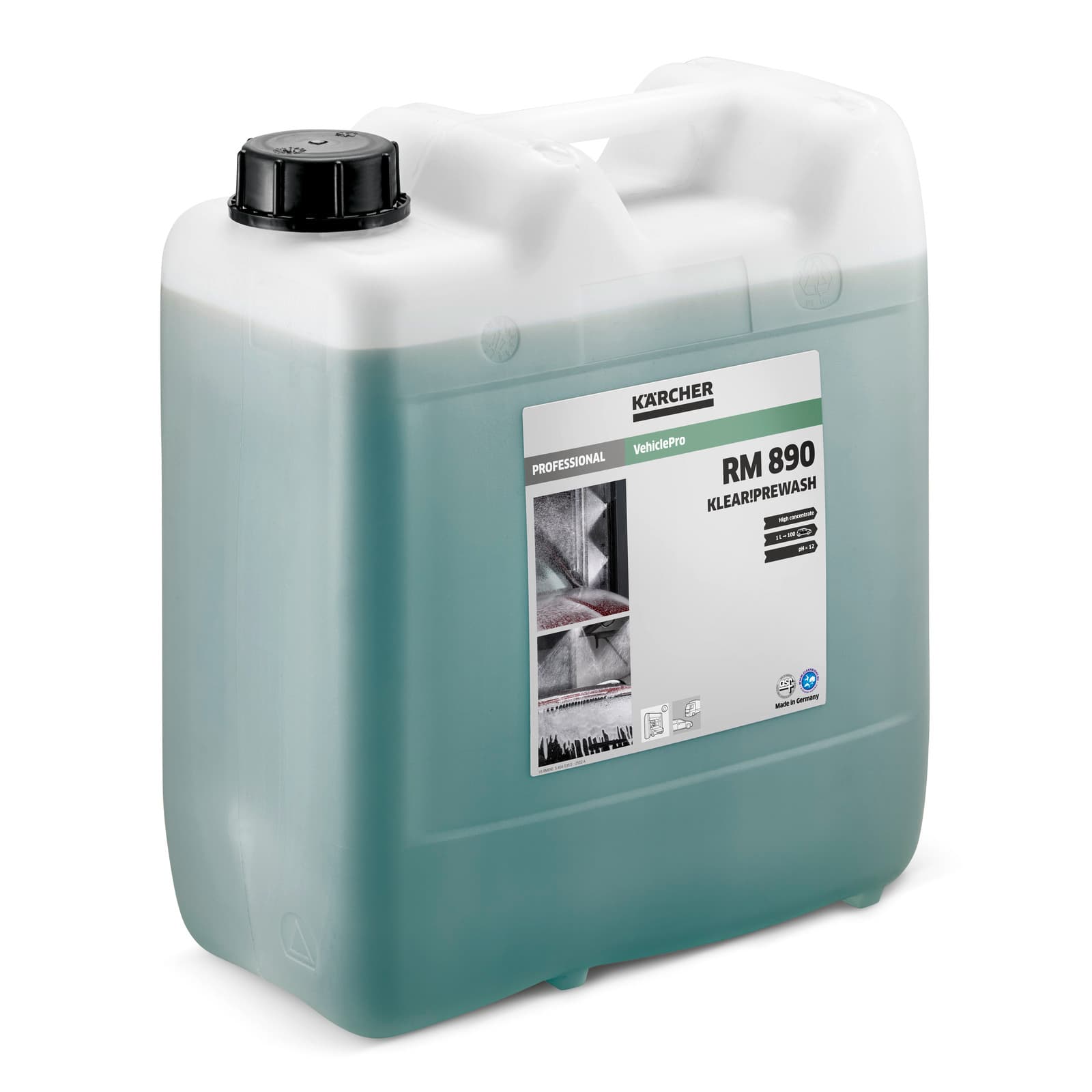 RM 890** 10L Klear!Prewash