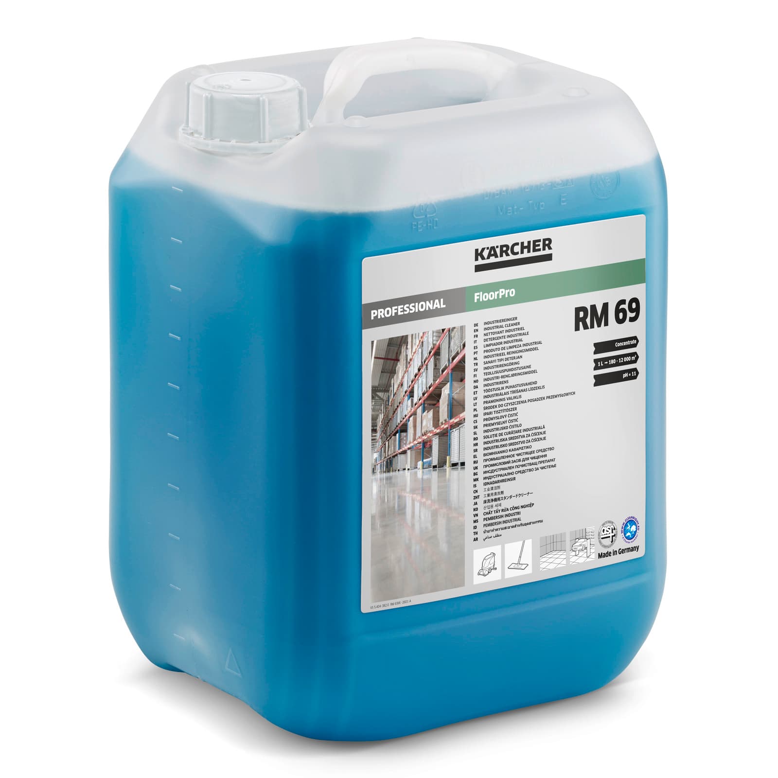 RM 69** 10l industrial cleaner