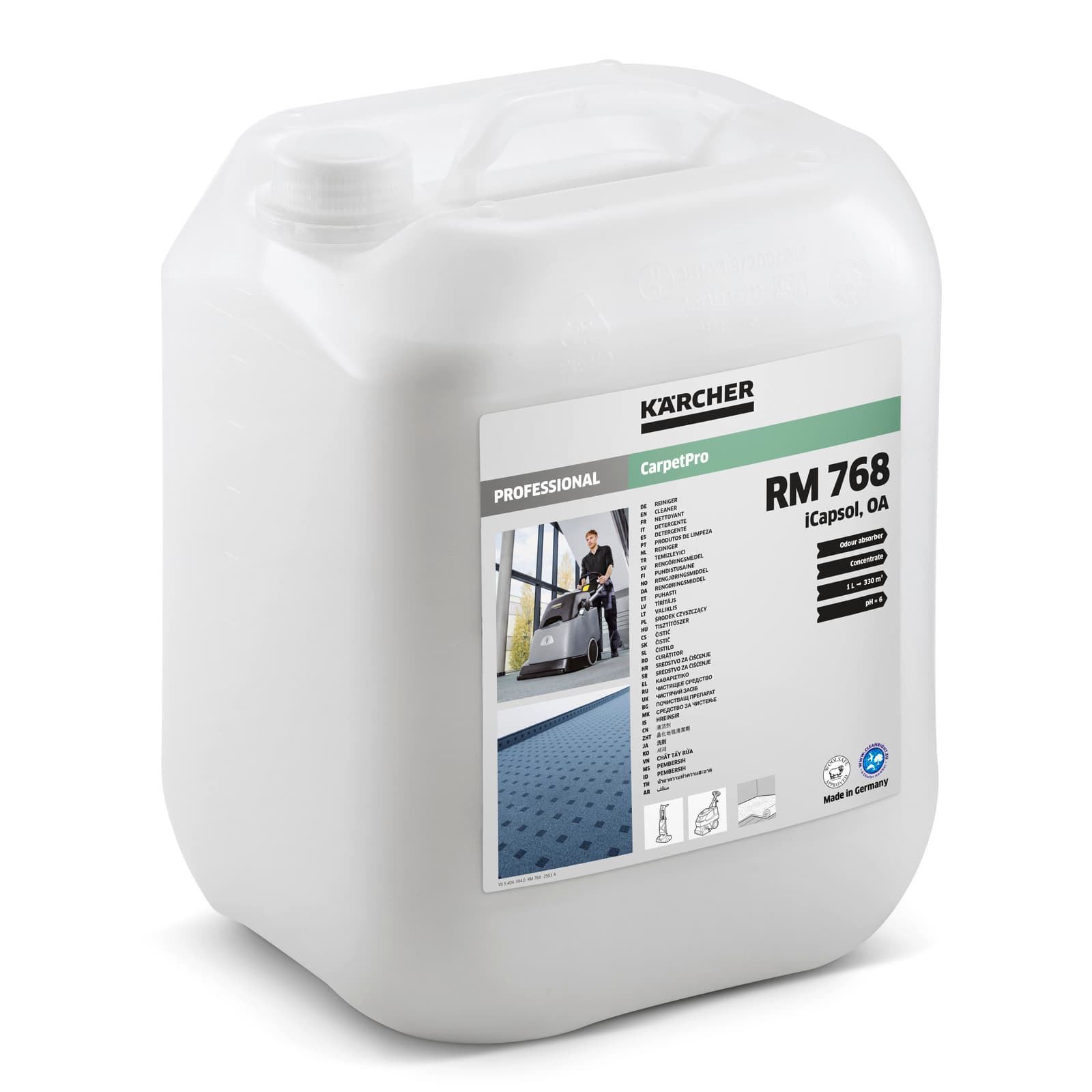 RM 768 OA** 10l cleaner iCapsol