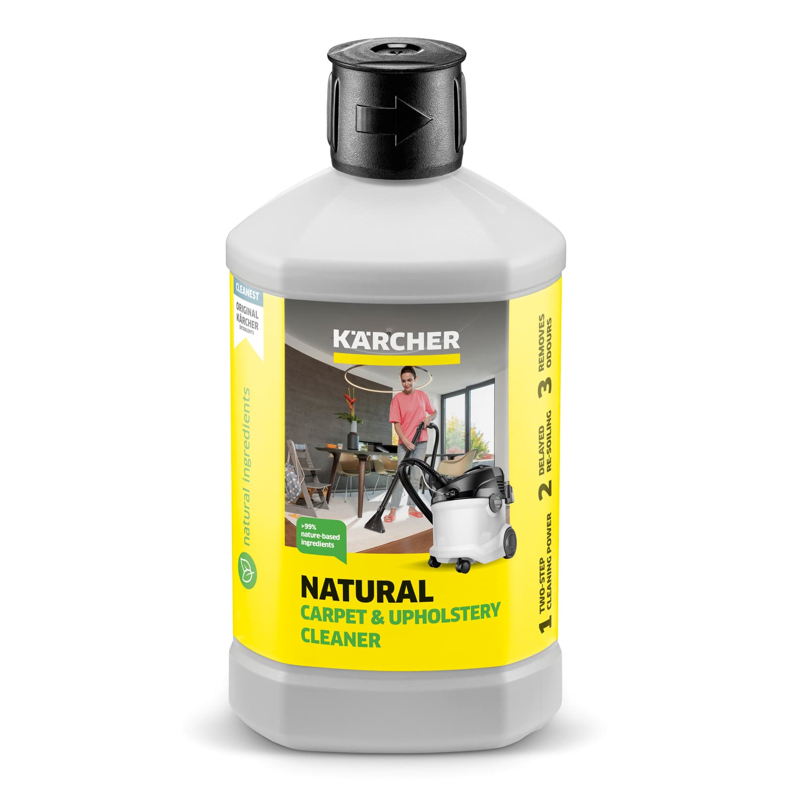 RM 519N, 1L Natural carpet & upholstery cleaner
