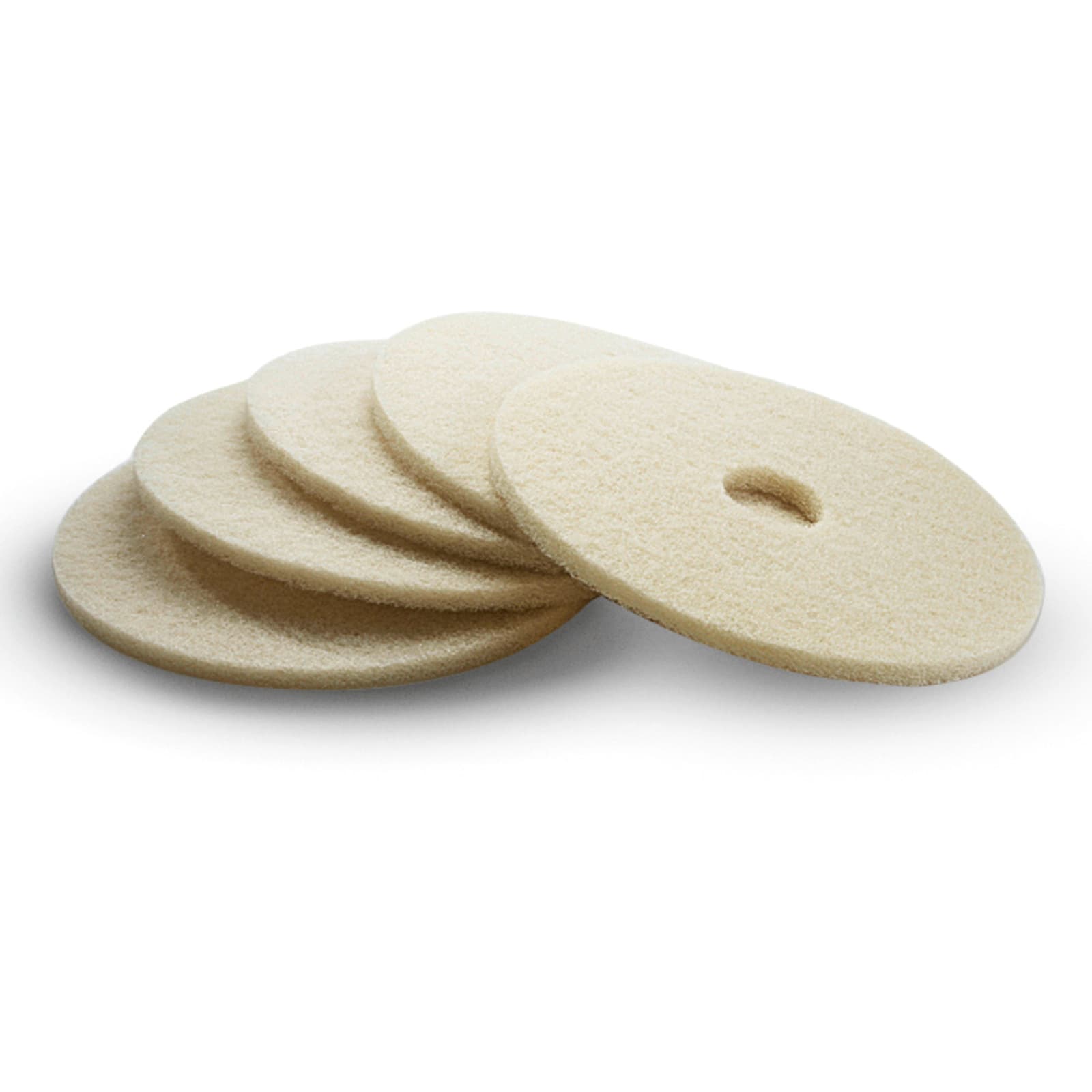 Polishing pad beige 5 pk.