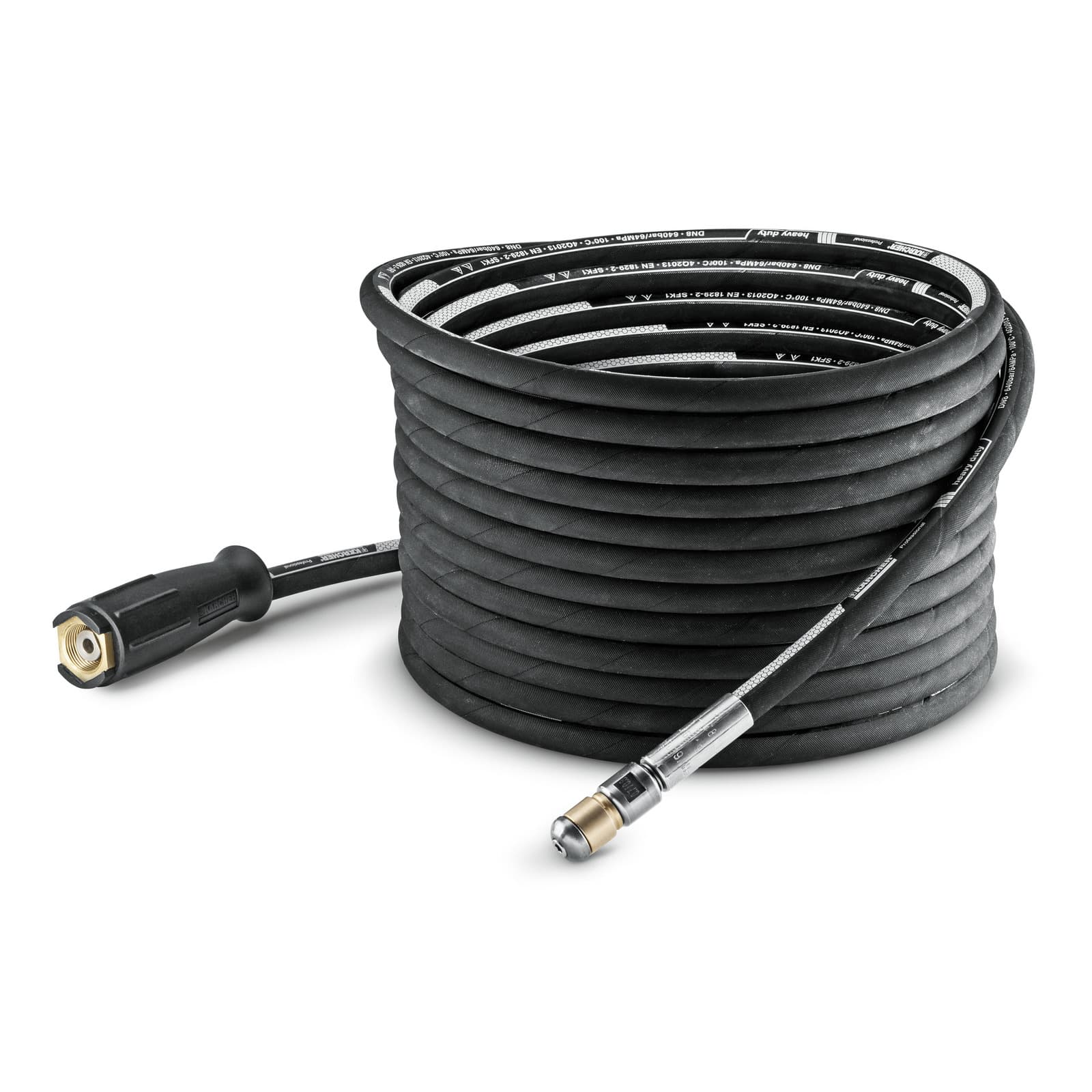 Pipe cleaning hose DN8 10m 64MPa