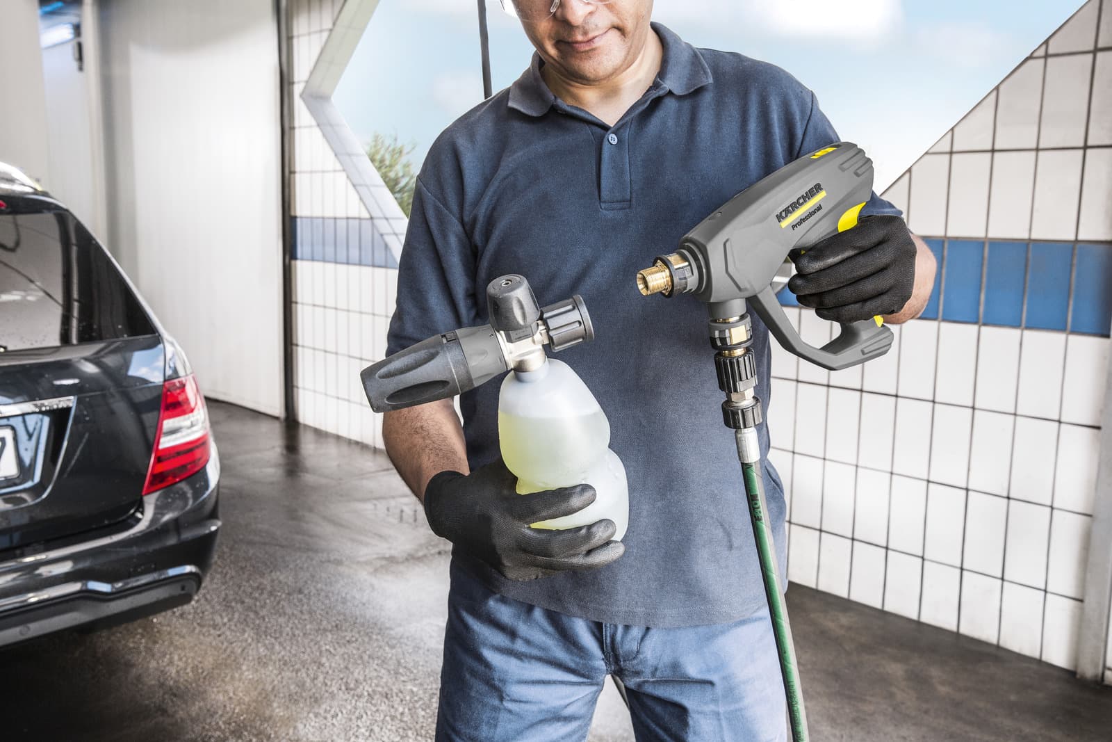 Foam lance nozzle 042 2