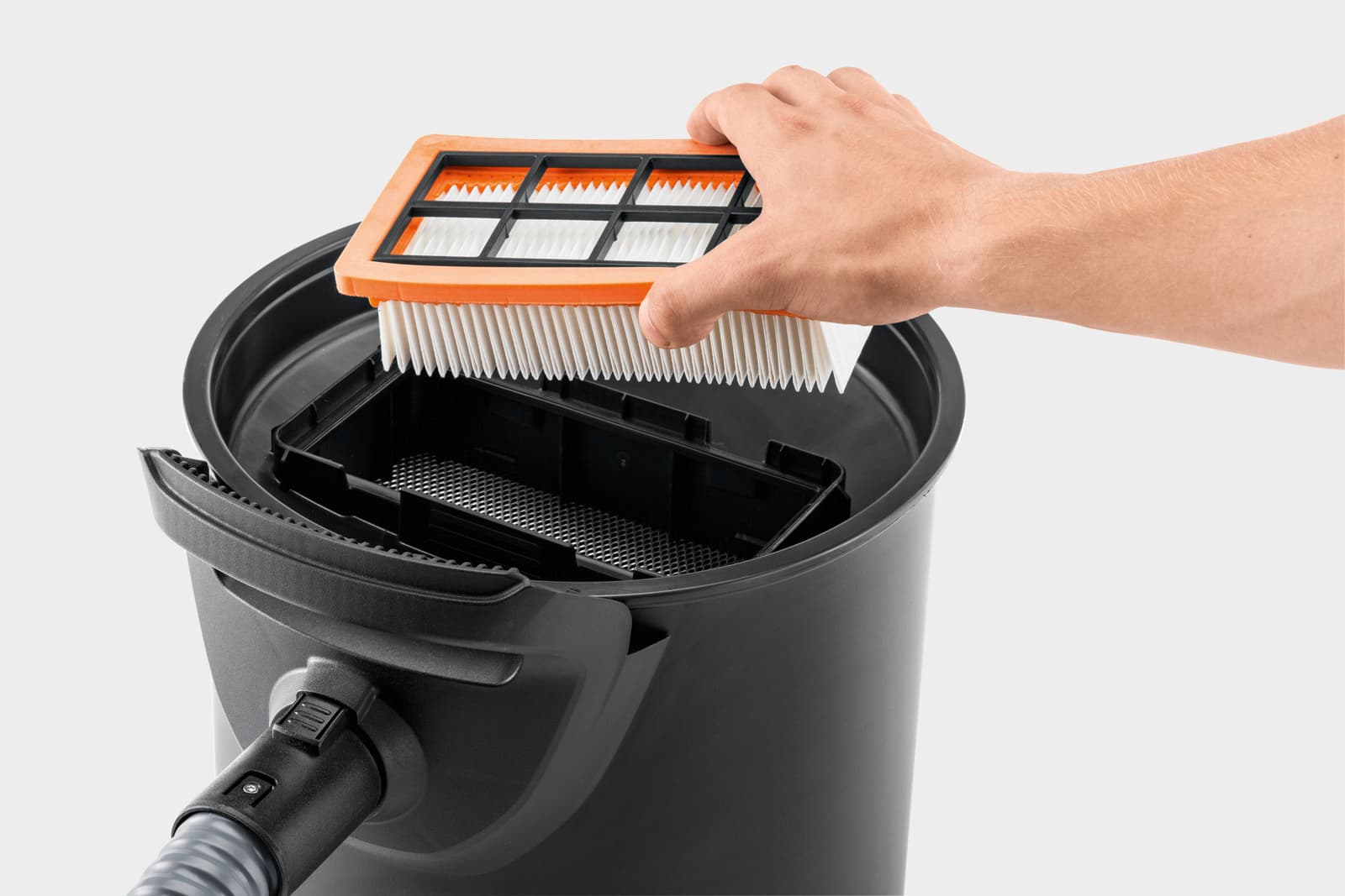 Flat-pleated filter AD 4