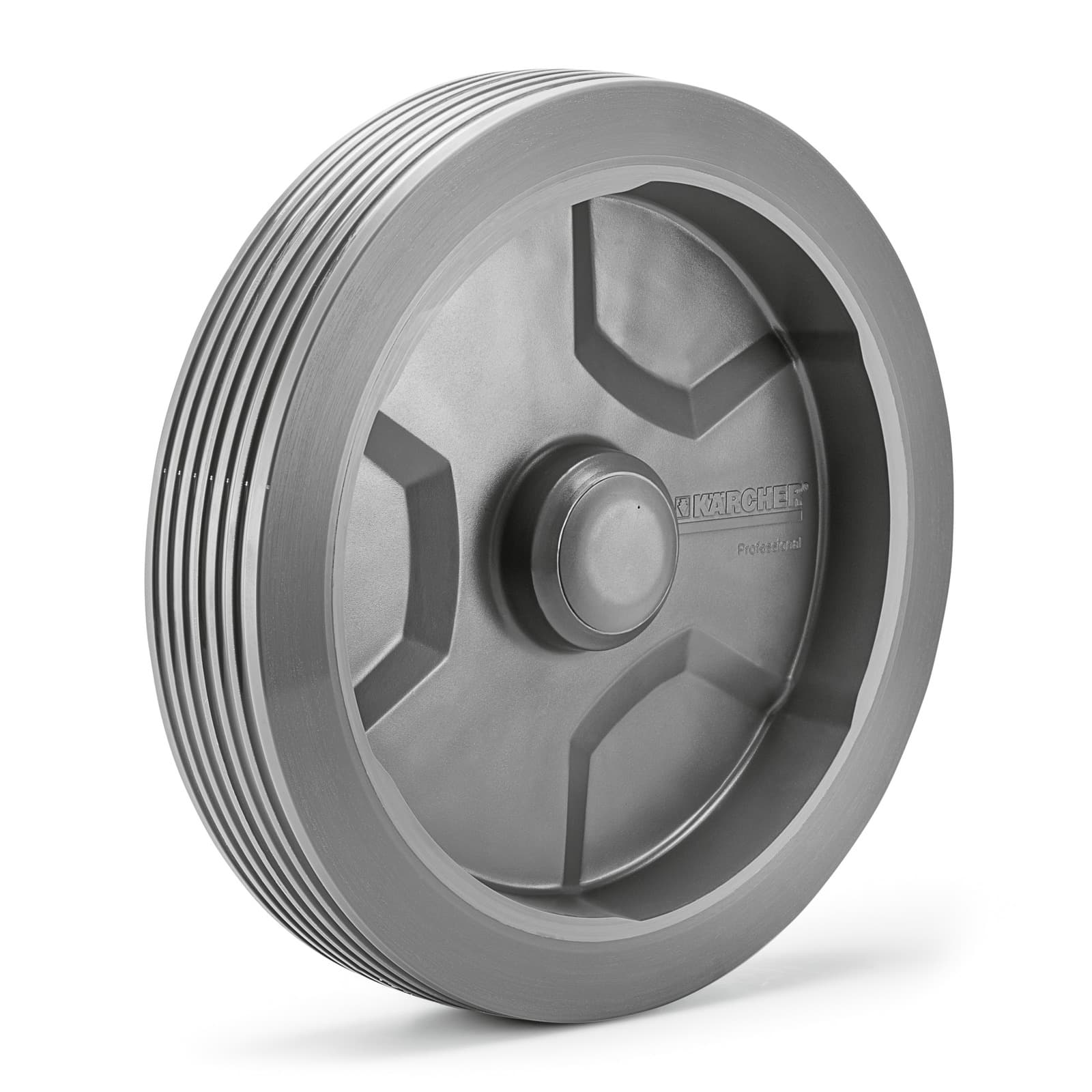 Wheel with ball bearing D350 Elasthane