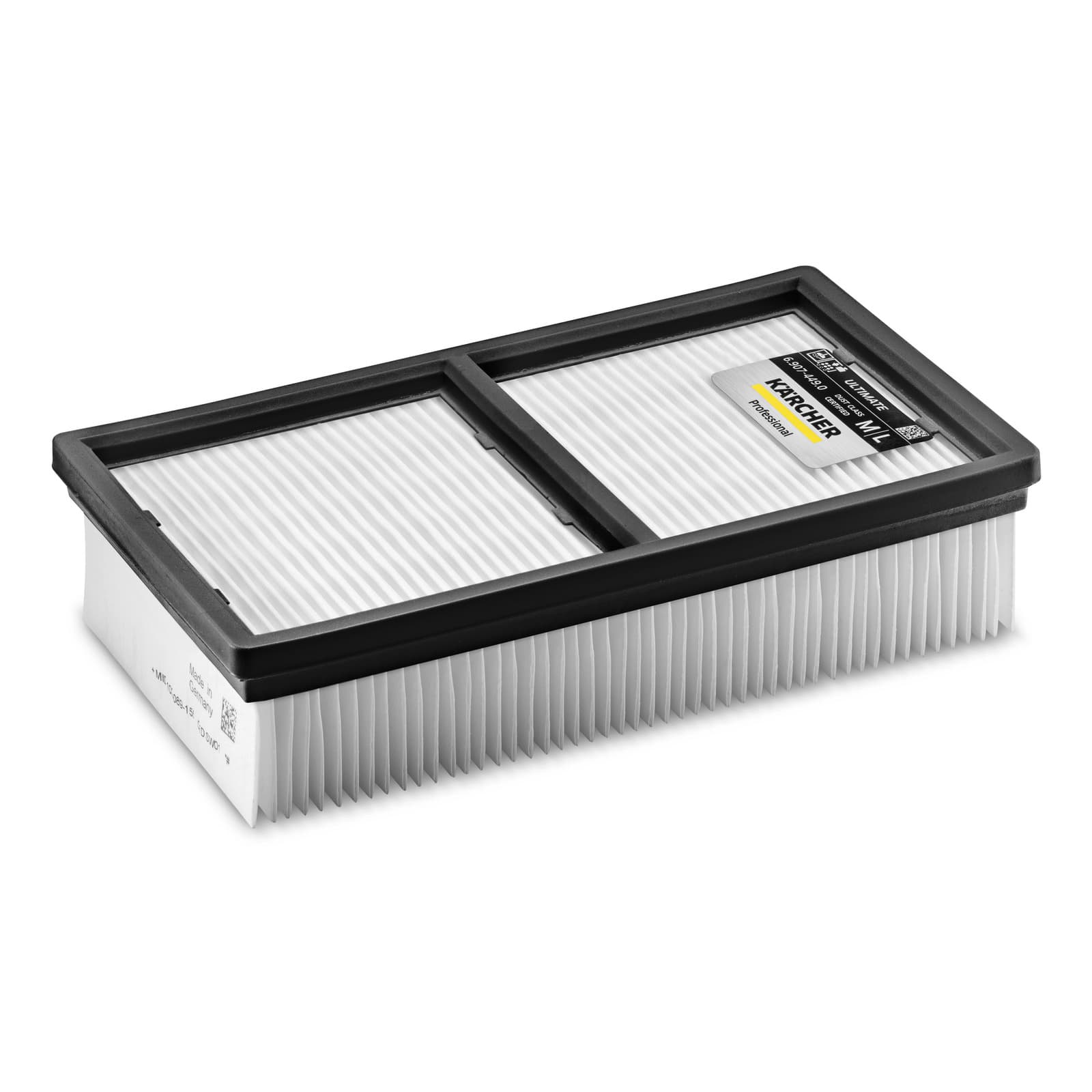 Flat pleated filter PE/PTFE M 0,95 m²