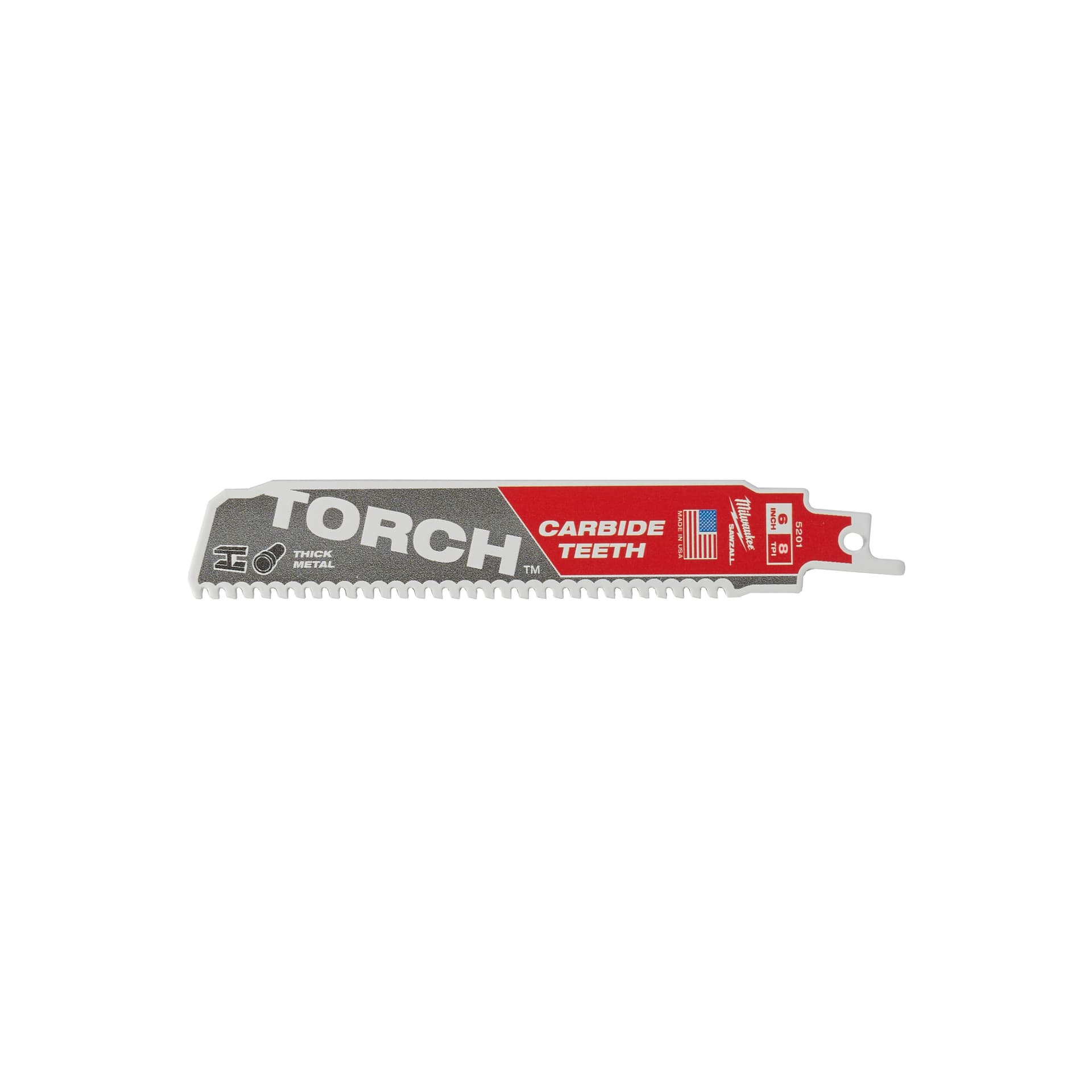 Pânze fierăstrău sabie TCT TORCH 150x8T - 5 buc, 5 bucăți